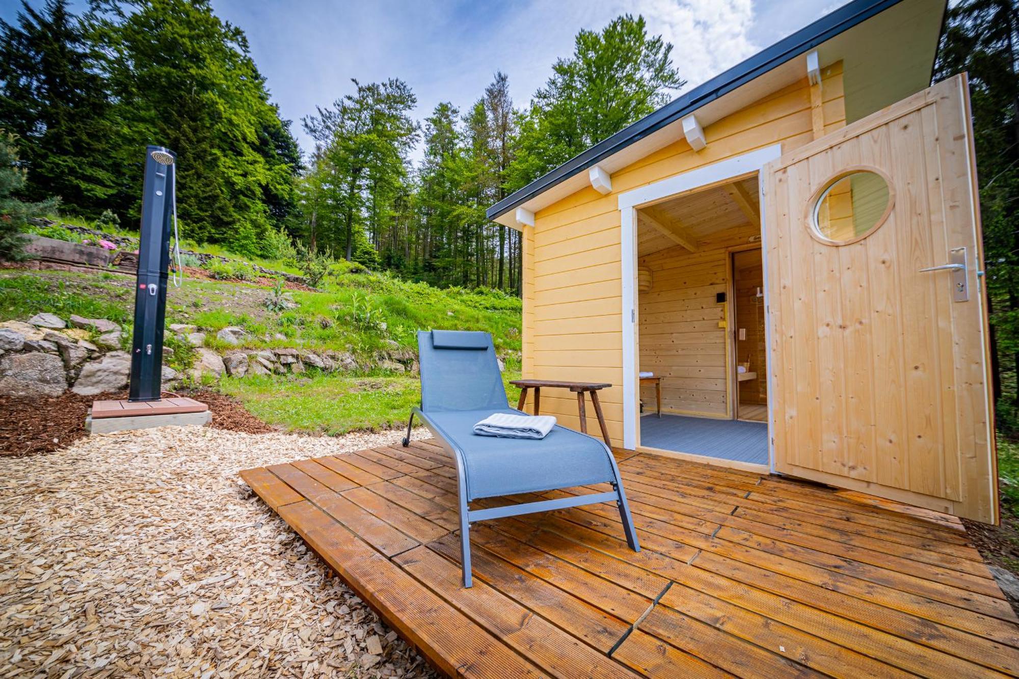 Sonnenhaeusle - Natur. Fernblick. Panorama-Sauna. Sasbachwalden Zewnętrze zdjęcie